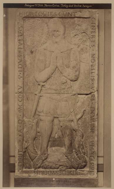 Poppi, Pietro — Arriguzzo Trevisano - sec. XIV - Lastra tombale di Filippo de Desideri — insieme